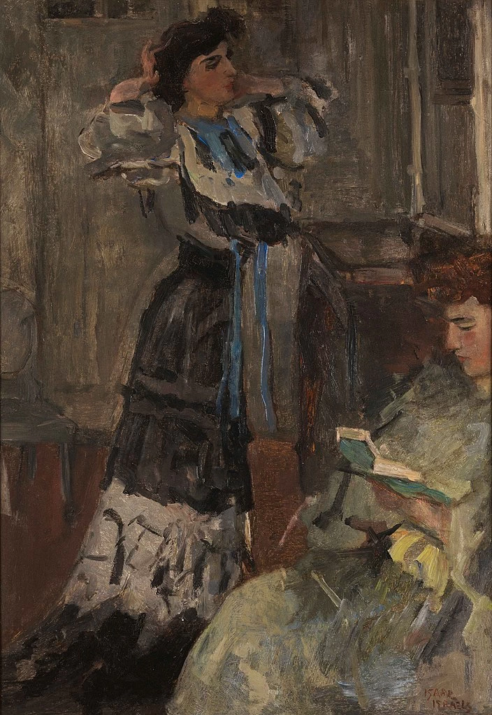 Isaac Israëls - Due donne all'interno